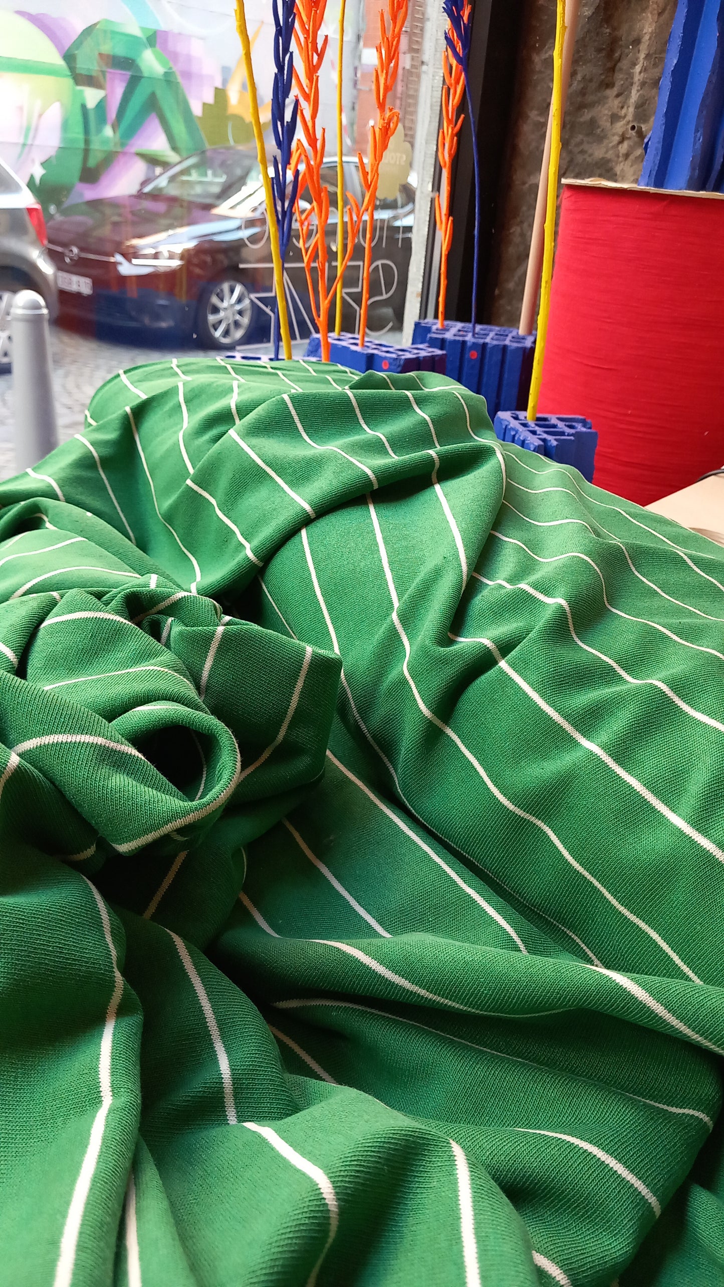 JERSEY MARINIÈRE BIO VERT