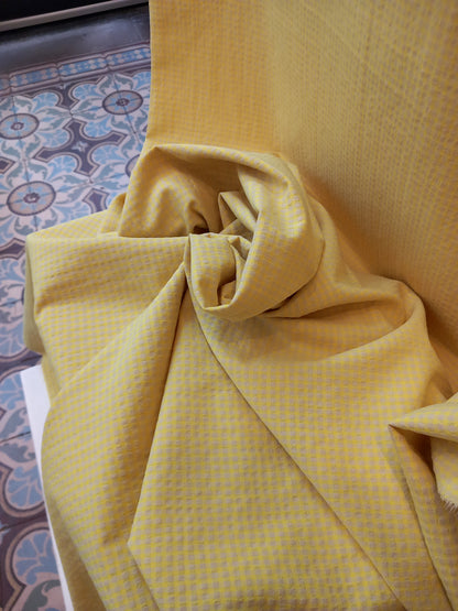 SEERSUCKER JAUNE FLUO